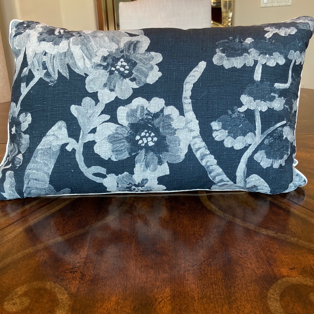 Bonnie and Neil throw pillow